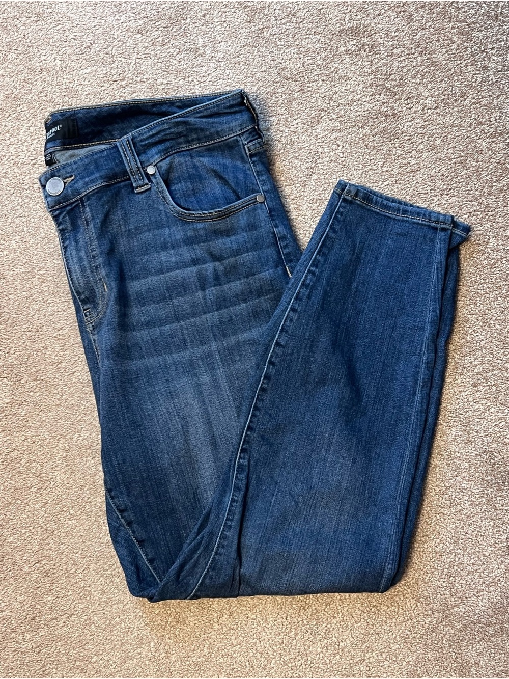 Liverpool Women's Dark Blue Stretch Jeans - Classic Slim Fit